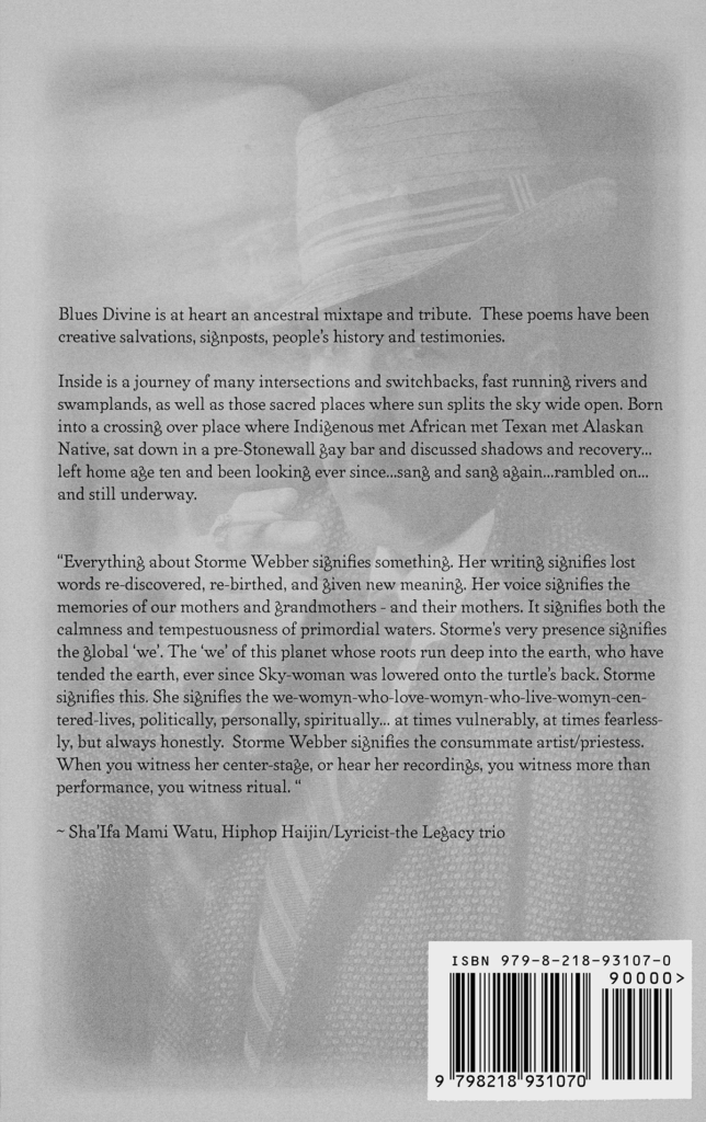 Blues Divine 2nd Edition Back Cover